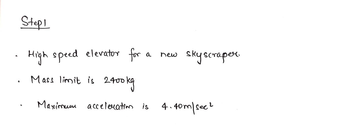 Physics homework question answer, step 1, image 1